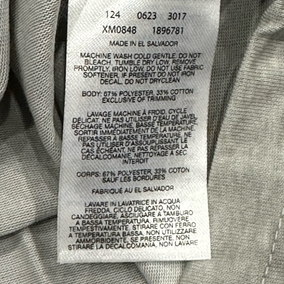 Men’s Columbia XL Crewneck Shirt T-Shirt Red Gray Long Sleeve Omni-Wick NWT - Picture 8 of 8